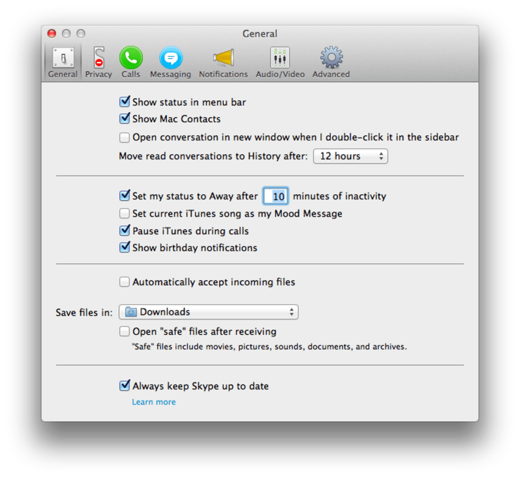 instal skype for mac